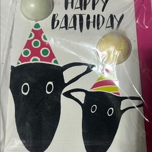 Artisan Sheep Party Invitations with Pink and Green Hats